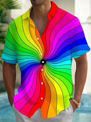 men's shirt front view