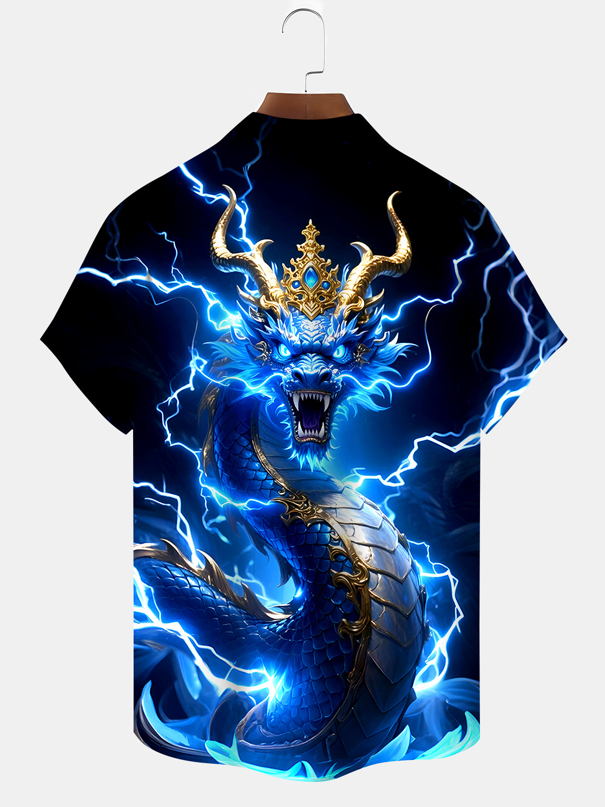 Dragon Men's Pocket Short Sleeve Shirts