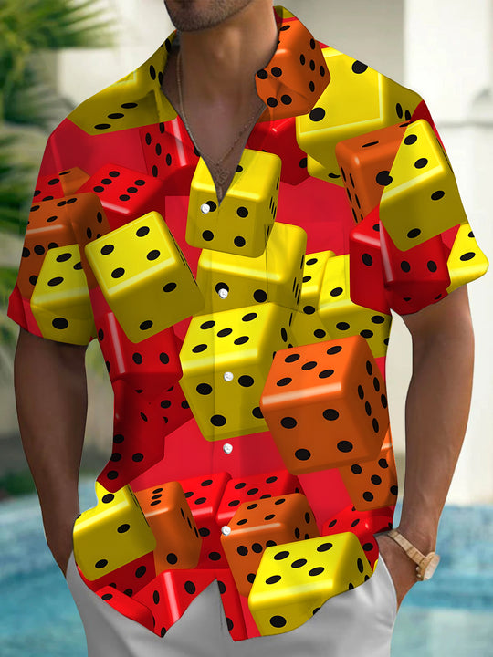 men's shirt front view