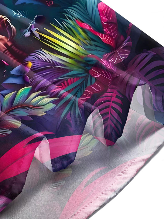 men's dinosaur print shirt summer vacation