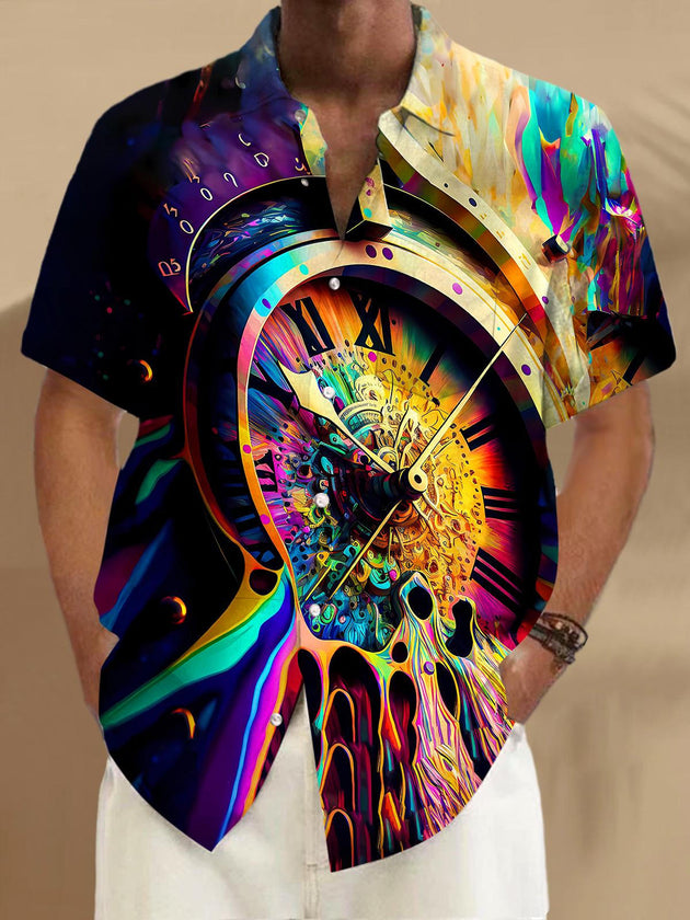 men's shirt front view