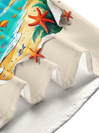 men's Hawaiian shirt tropical beach vacation