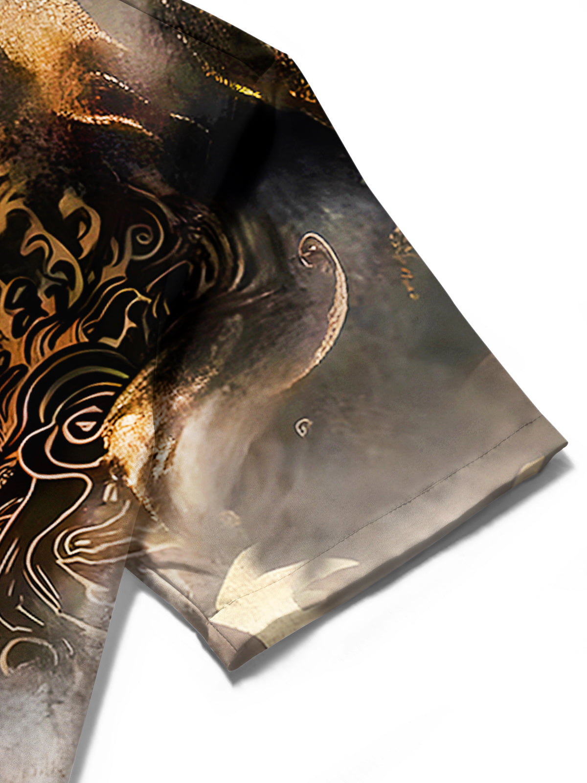 Animal Tiger Men's Pocket Short Sleeve Shirts