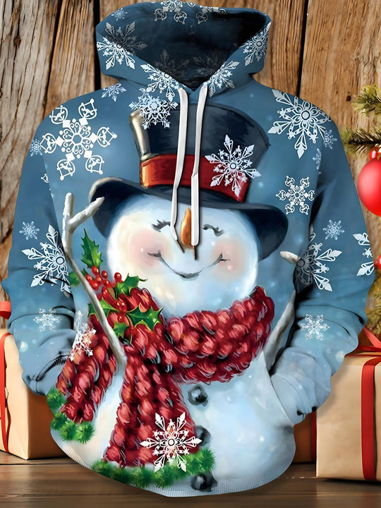 men's Christmas shirt front view holiday party