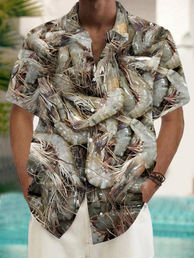 men's shirt front view