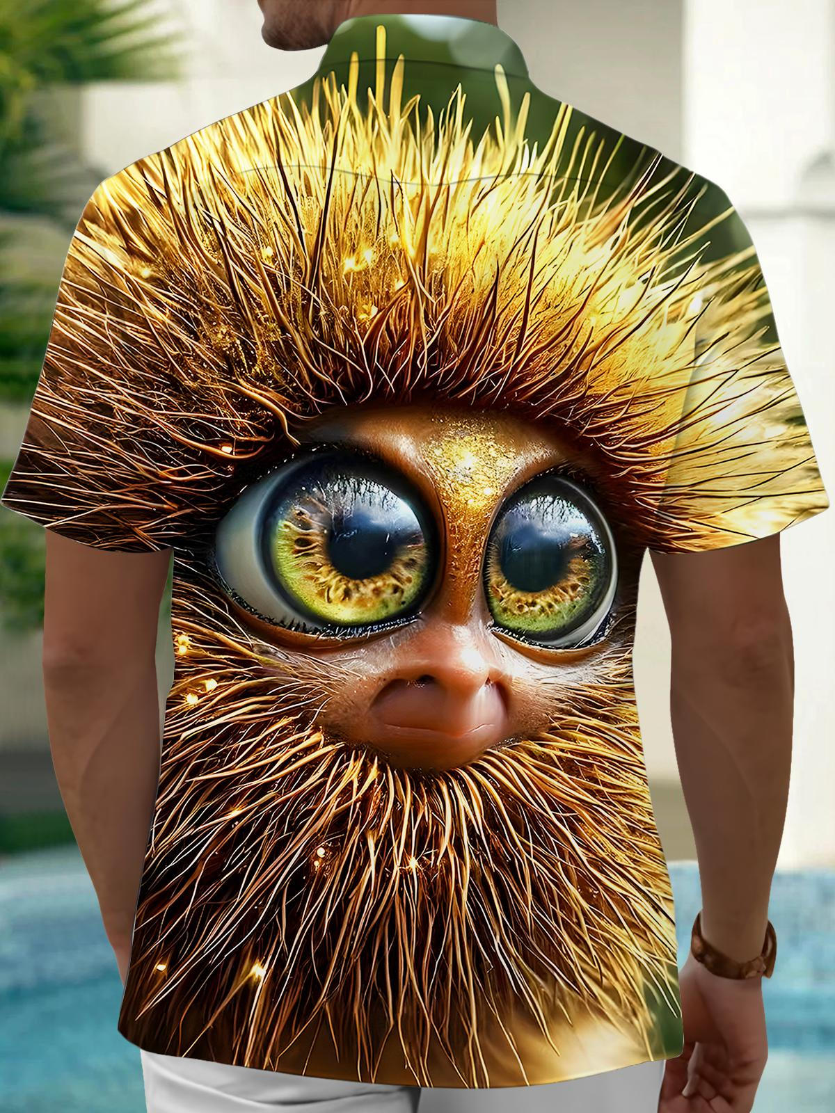 Funny Men's Pocket Short Sleeve Shirts