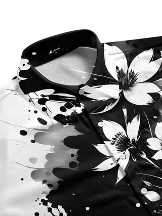men's tropical shirt side view