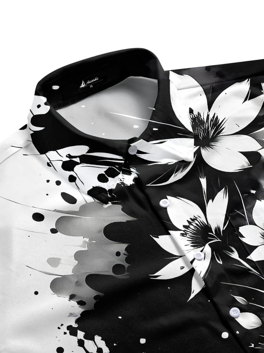 men's tropical shirt side view