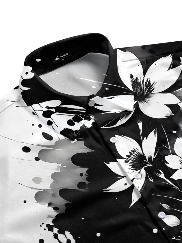 men's tropical shirt side view