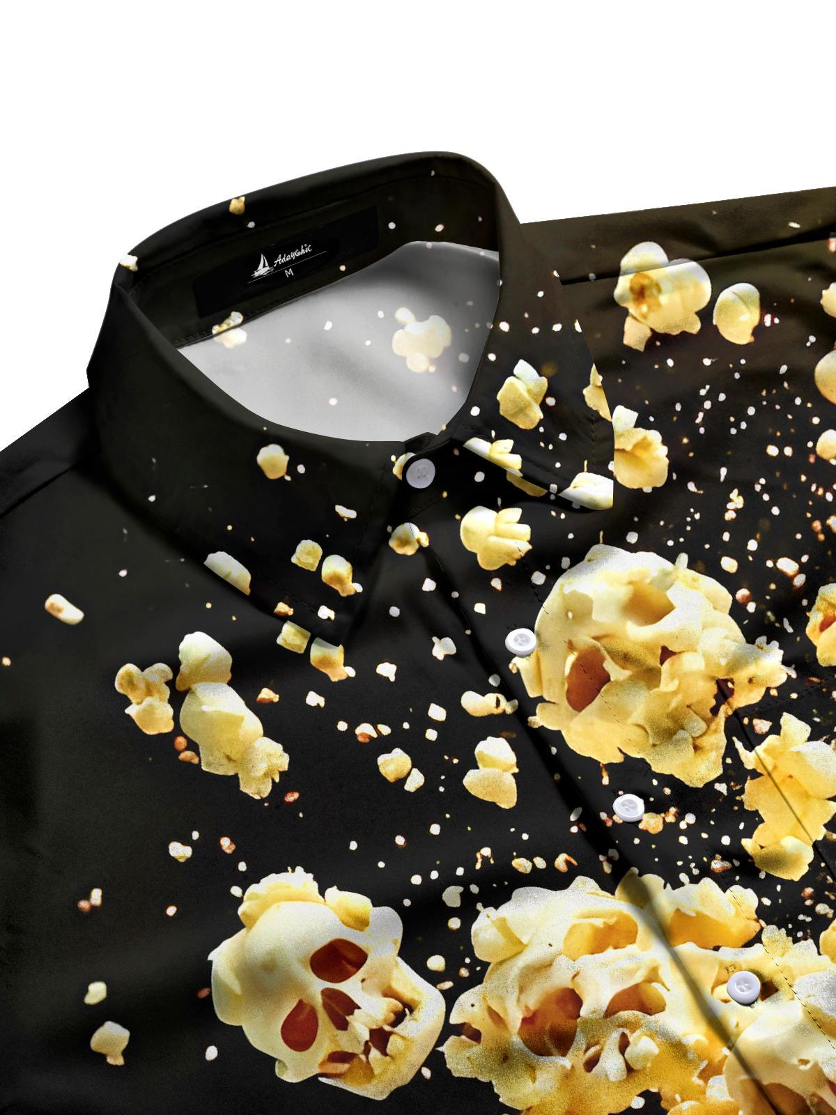 Popcorn Men's Pocket Short Sleeve Shirts