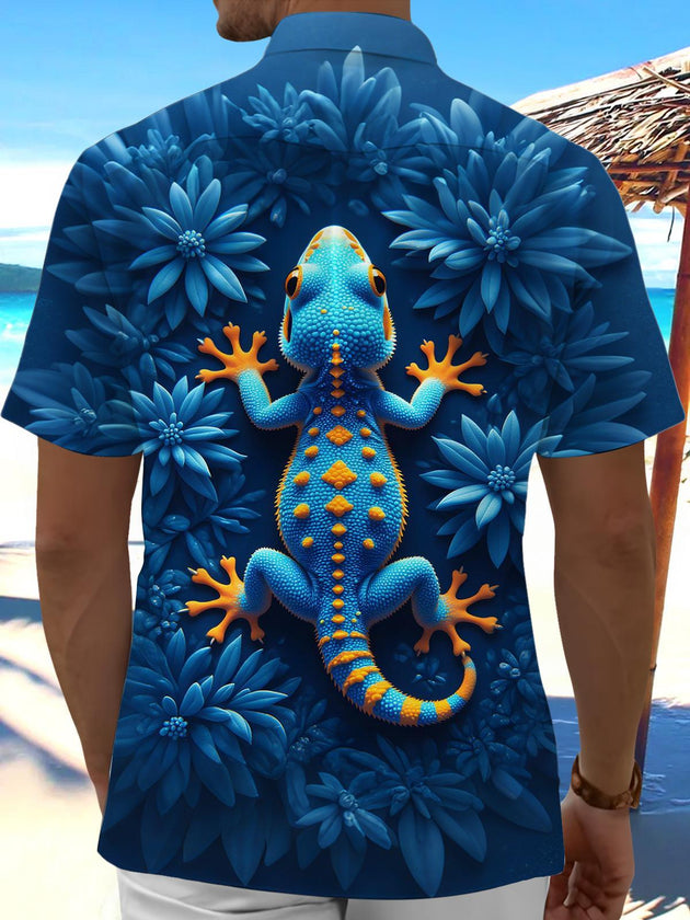 men's pocket shirt back view
