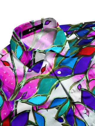 men's short sleeve shirt side view