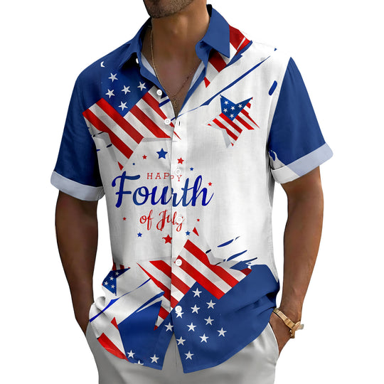 men's casual shirt Independence Day view 23