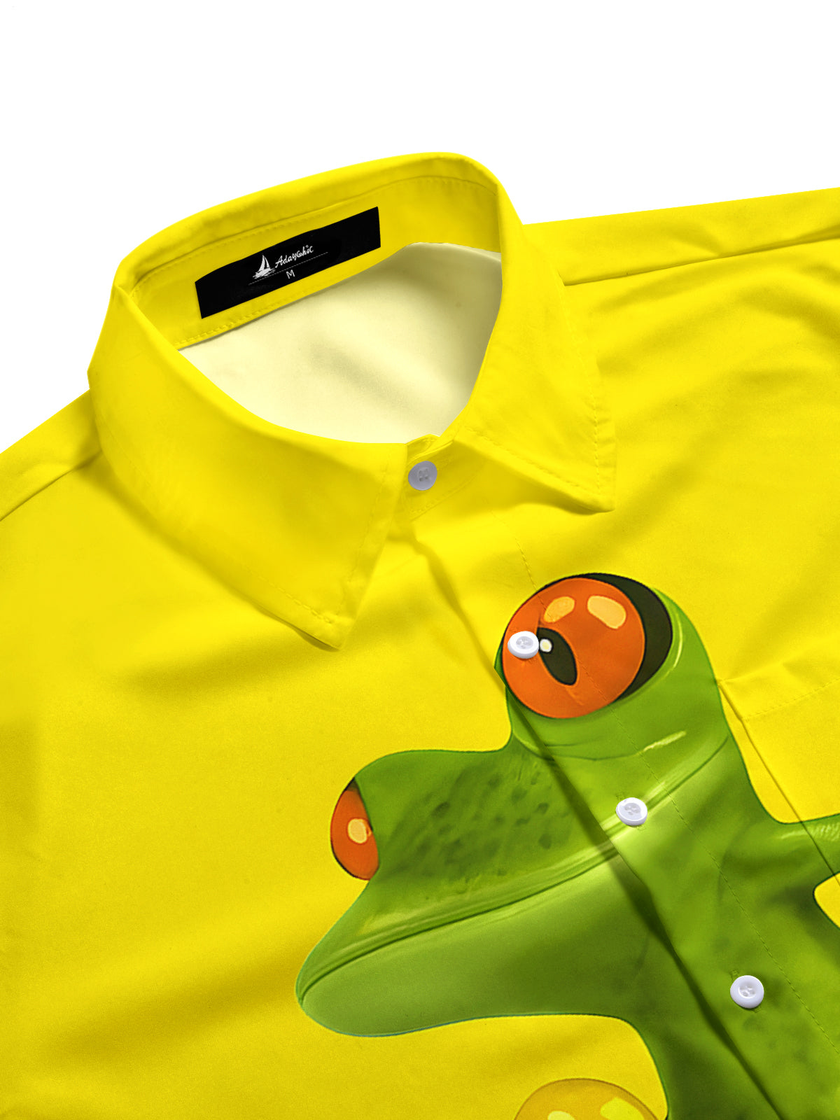 Hawaiian Frog Men's Pocket Short Sleeve Shirts