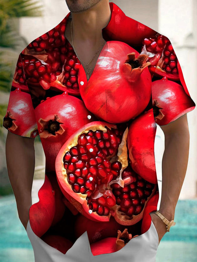 men's shirt front view