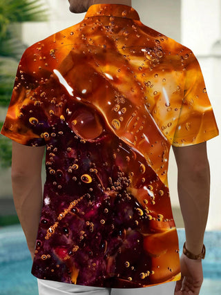 men's pocket shirt back view