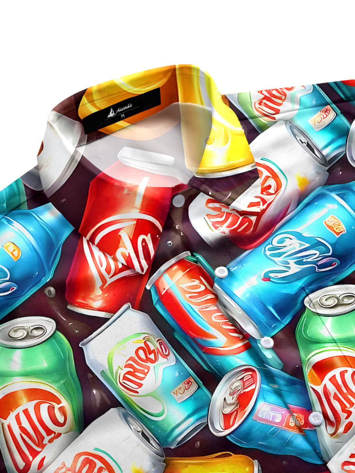 Beverage Men's Pocket Short Sleeve Shirts