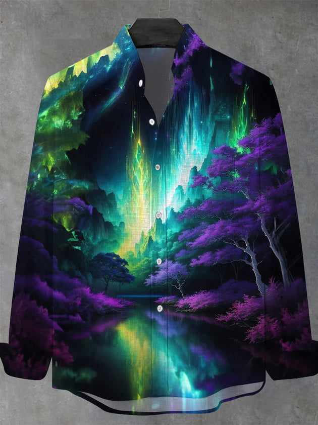 men's shirt front view