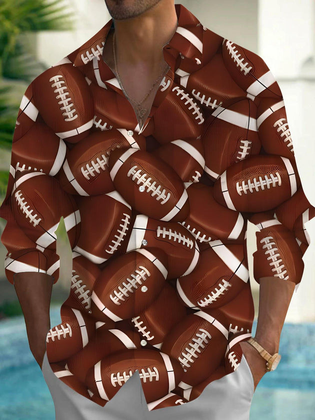men's shirt front view