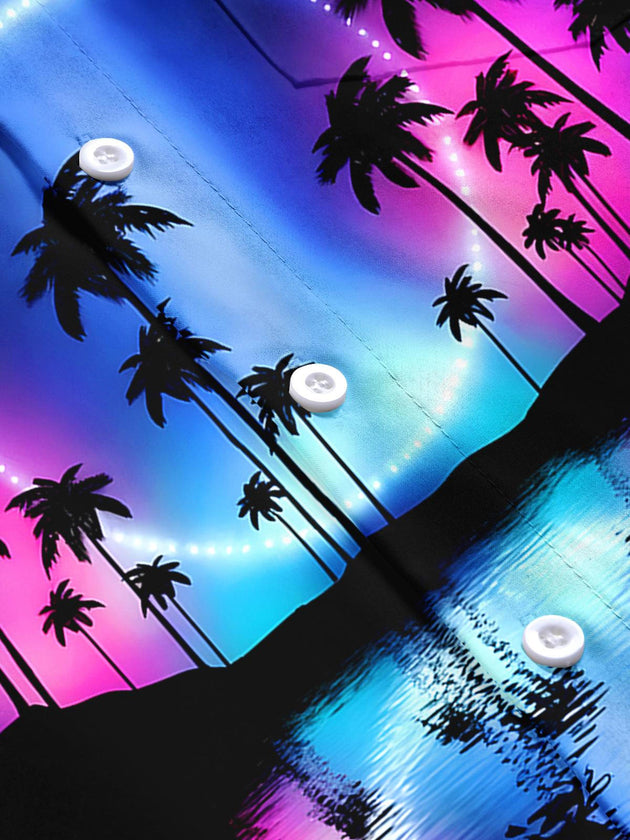 men's tropical shirt side view