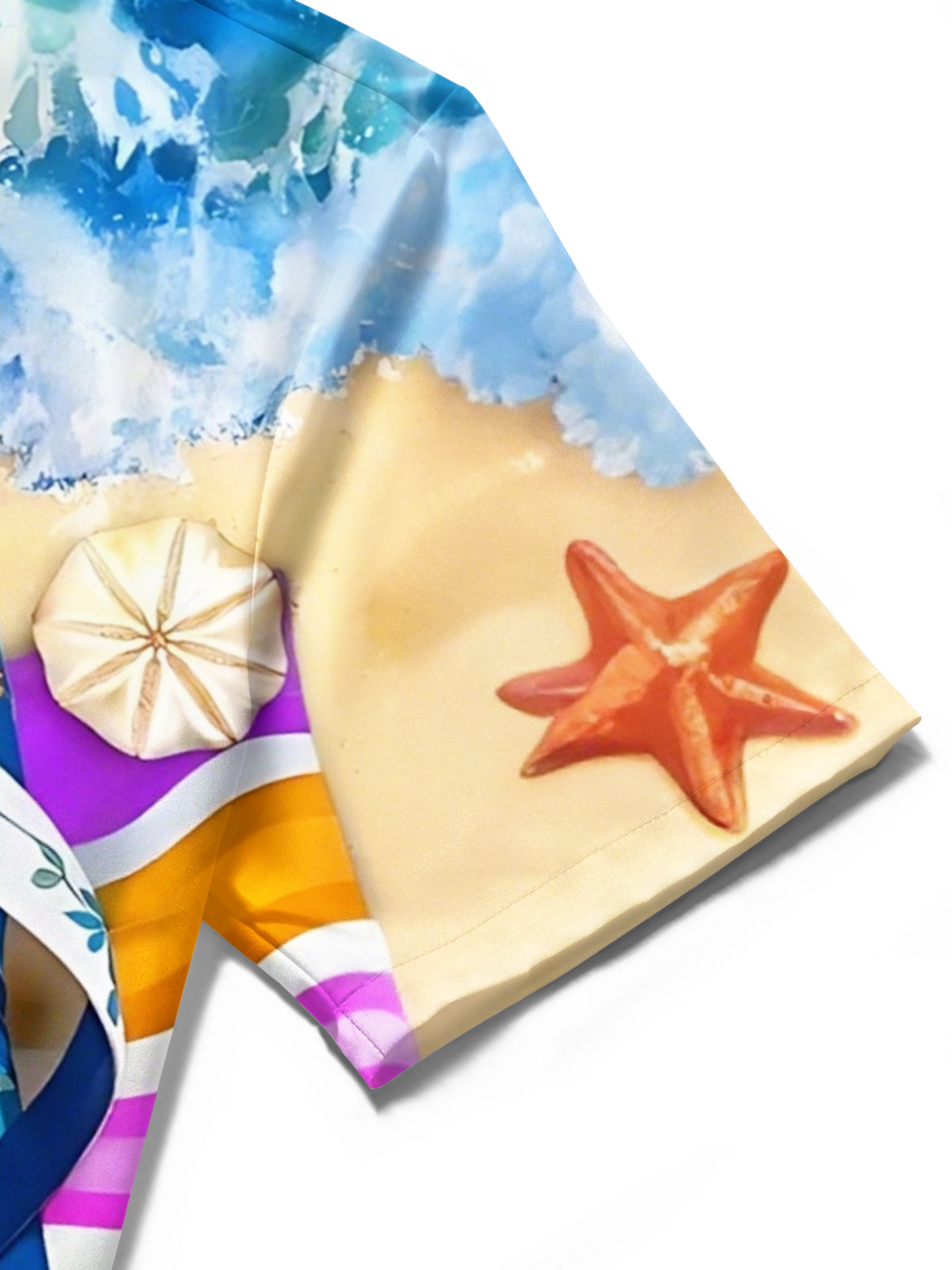 Hawaiian Print Men's Pocket Short Sleeve Shirts