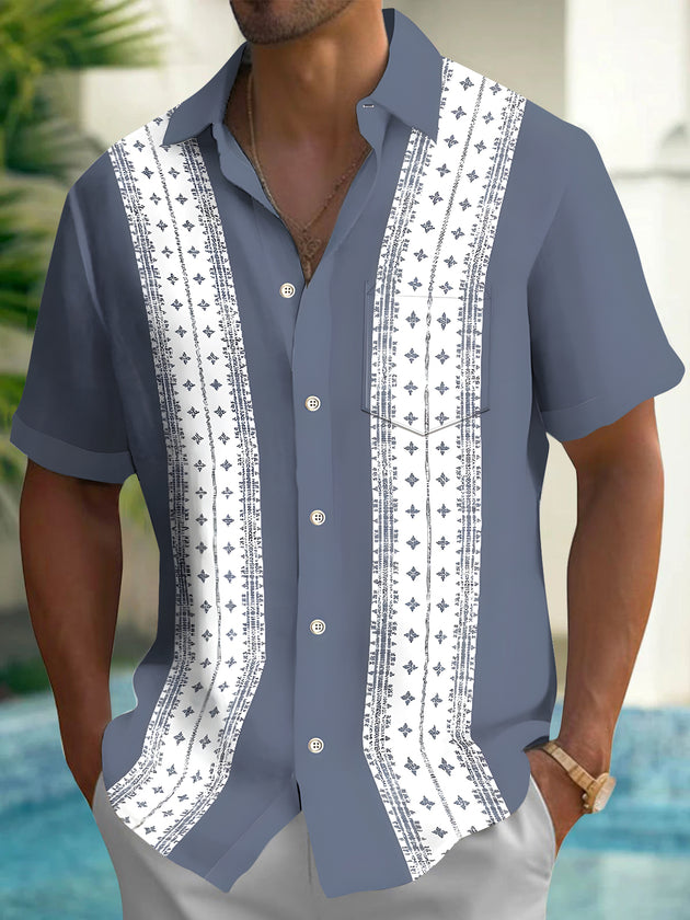 men's shirt front view