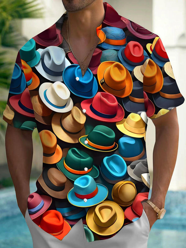 men's shirt front view