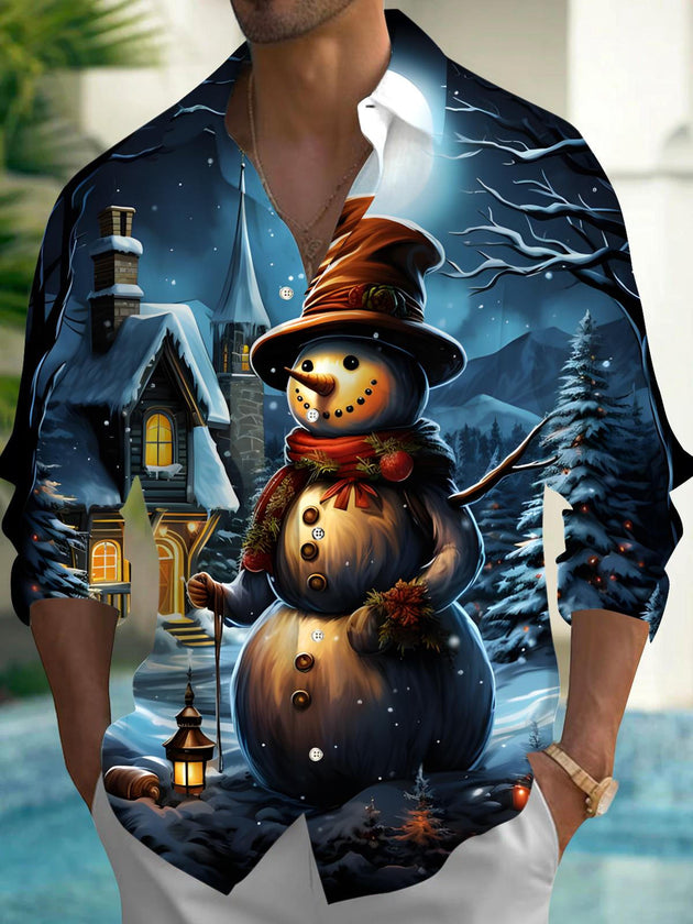 men's shirt front view