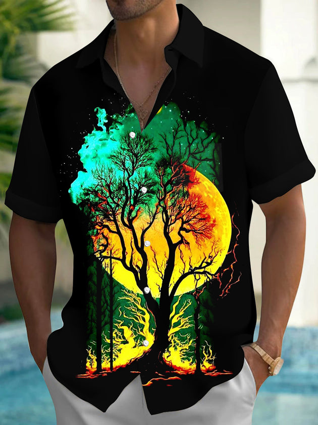 men's Halloween shirt front view costume