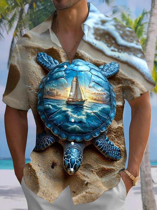 men's shirt front view