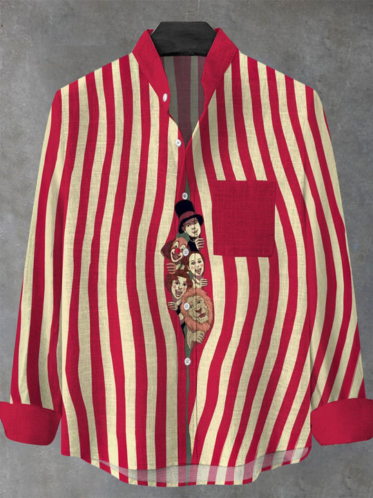 men's shirt front view