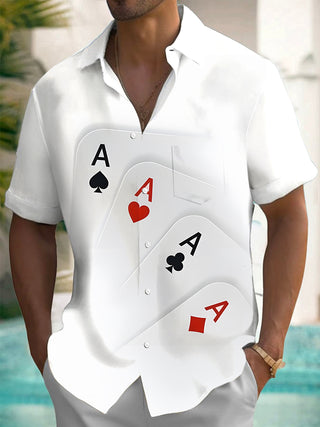 men's shirt front view