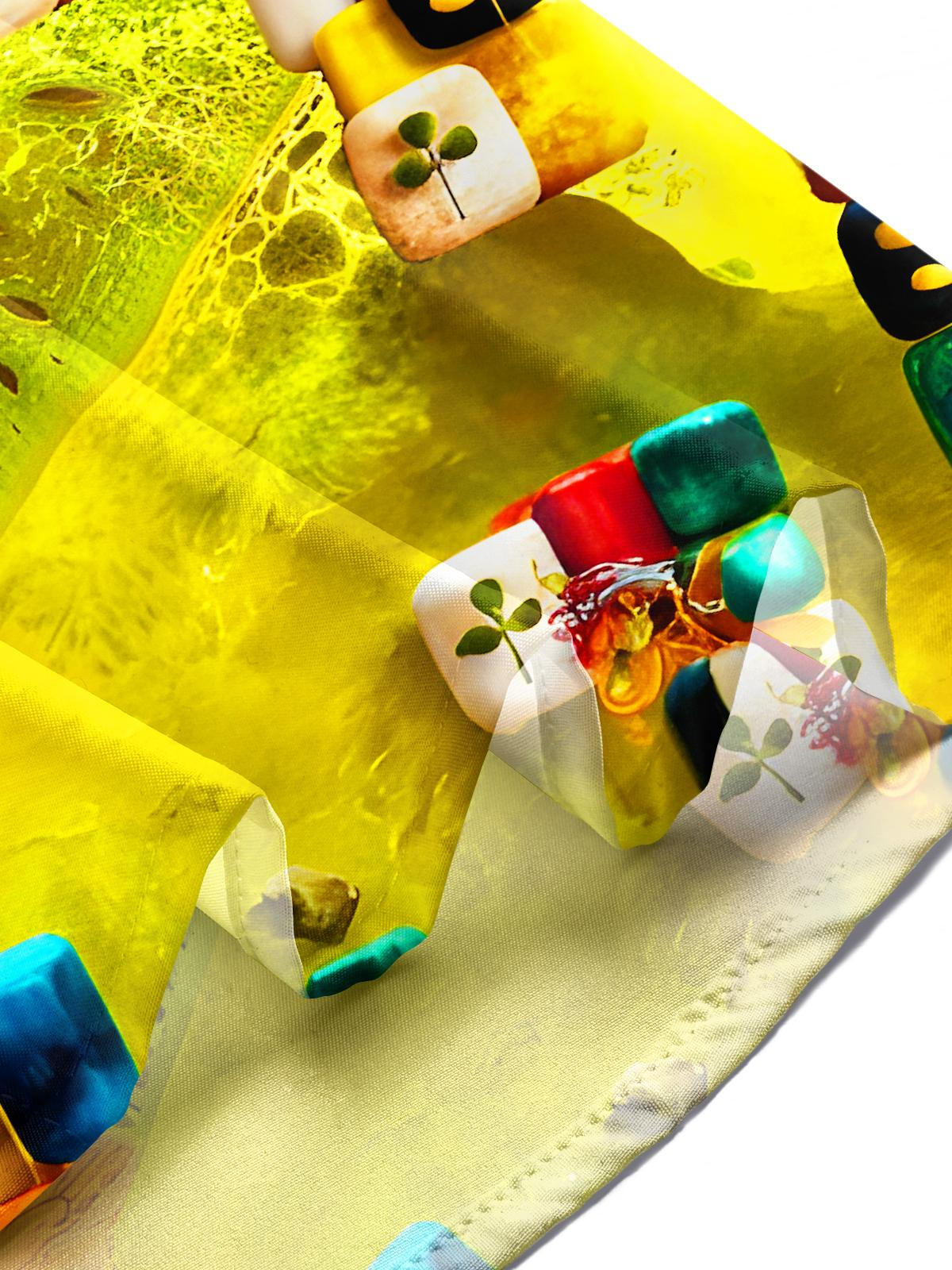 Art Abstract Patterns Men's Pocket Long Sleeve Shirts