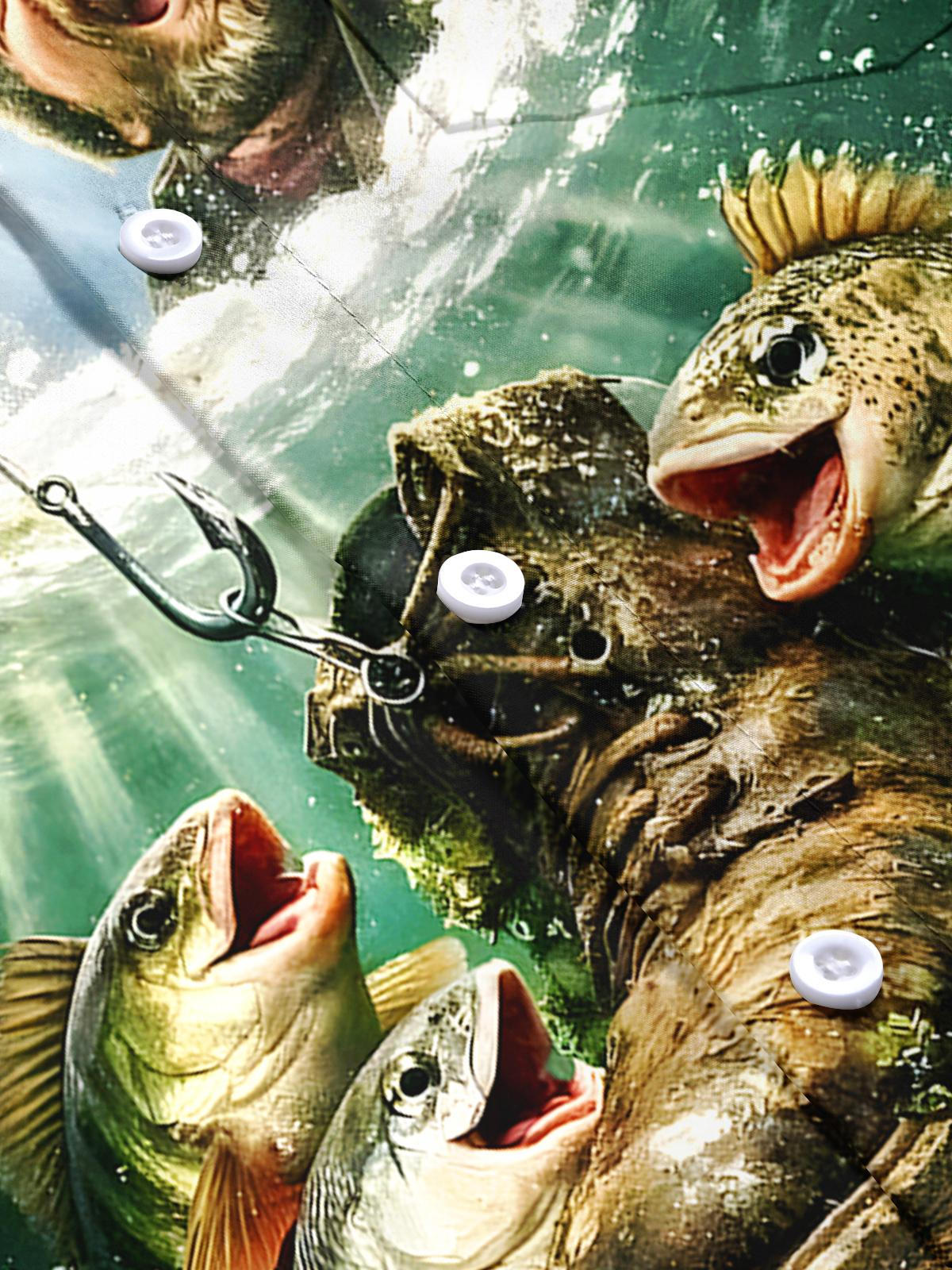 Fishing Men's Pocket Short Sleeve Shirts