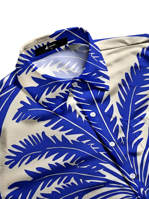 men's tropical shirt side view