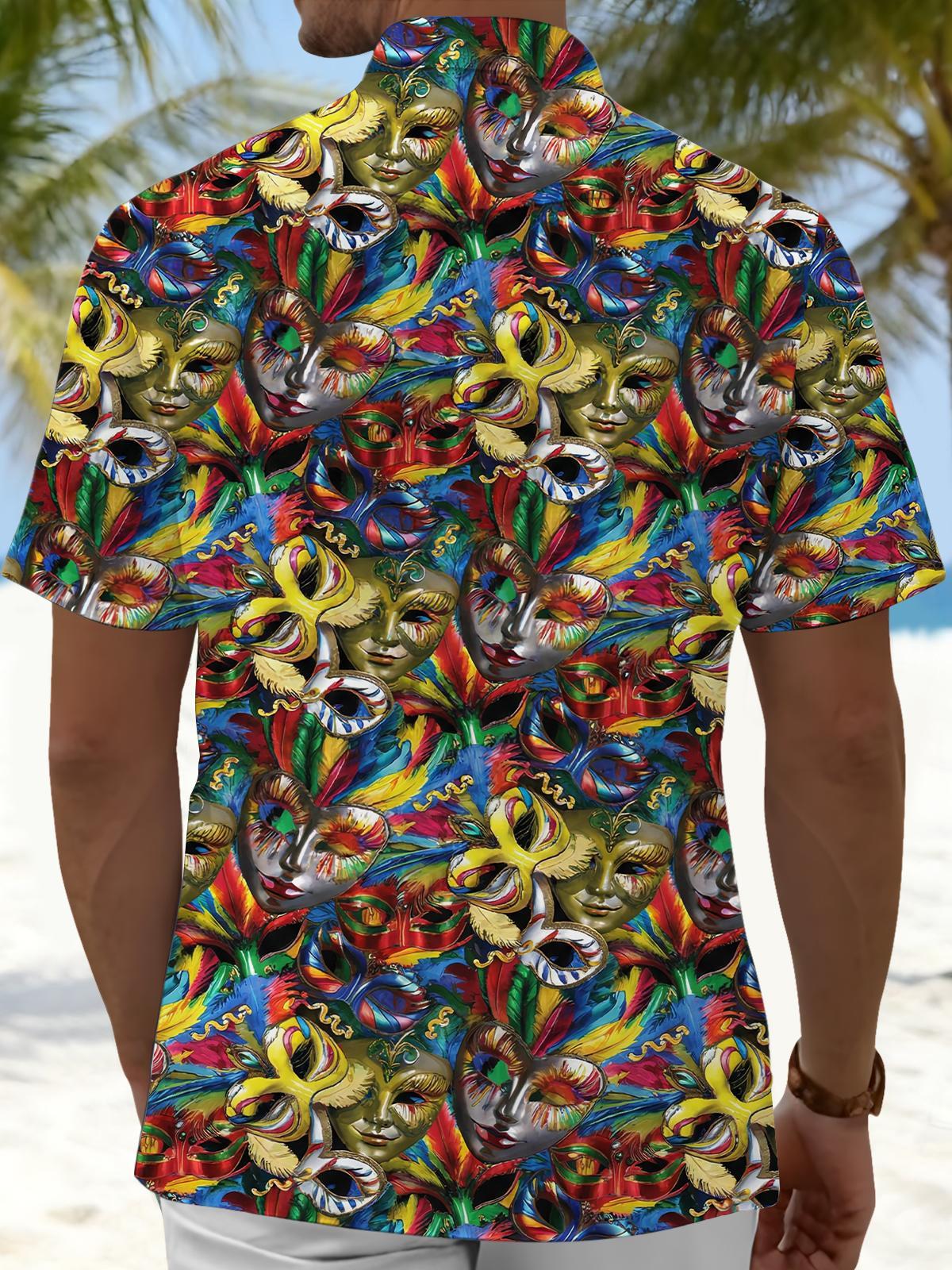 men's pocket shirt back view
