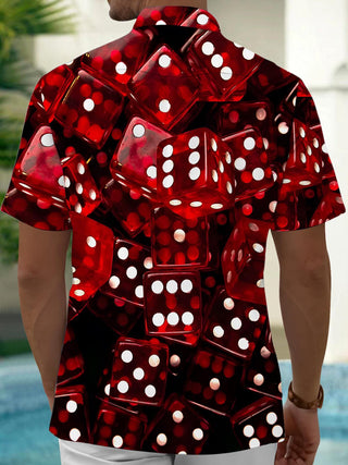 men's pocket shirt back view