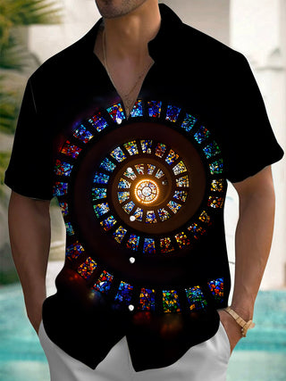 men's shirt front view