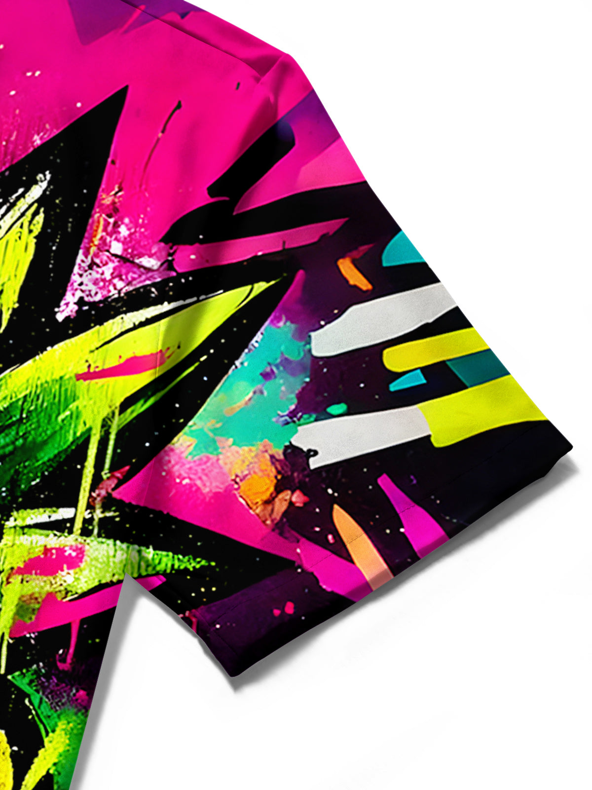 Funny Pineapple Men's Pocket Short Sleeve Shirts