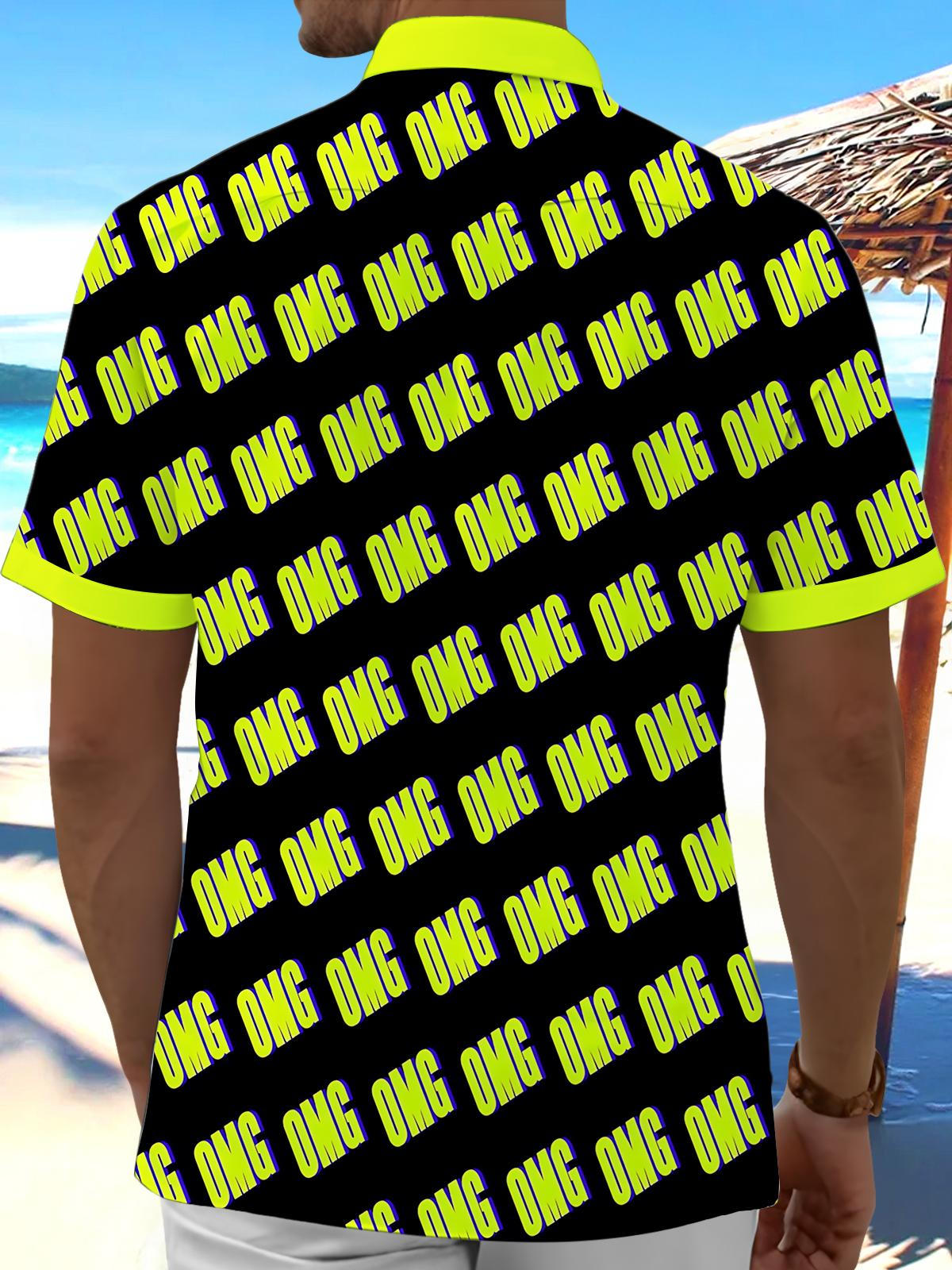 OMG Men's Pocket Short Sleeve Shirts