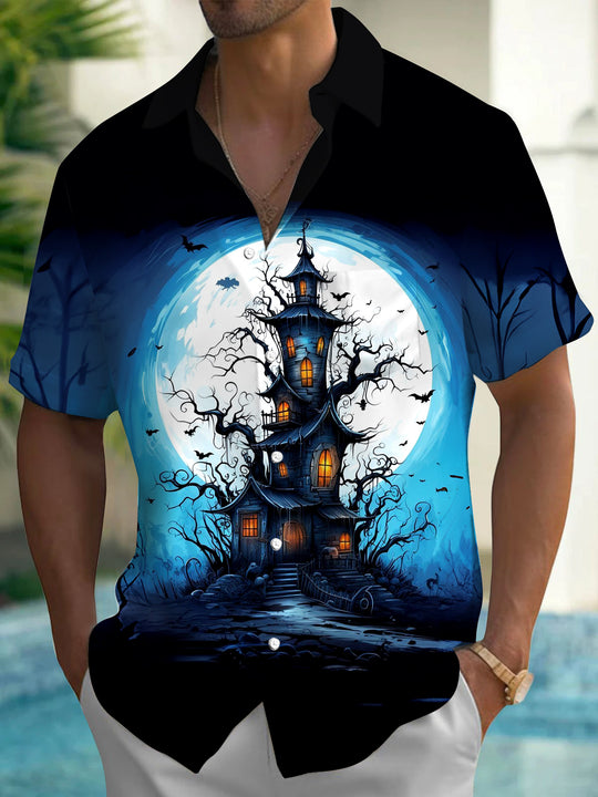 men's Halloween shirt front view costume