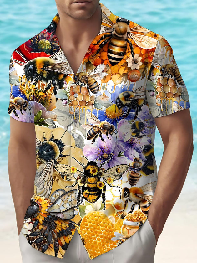 men's shirt front view