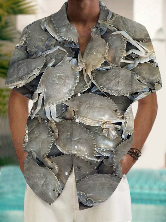 men's shirt front view