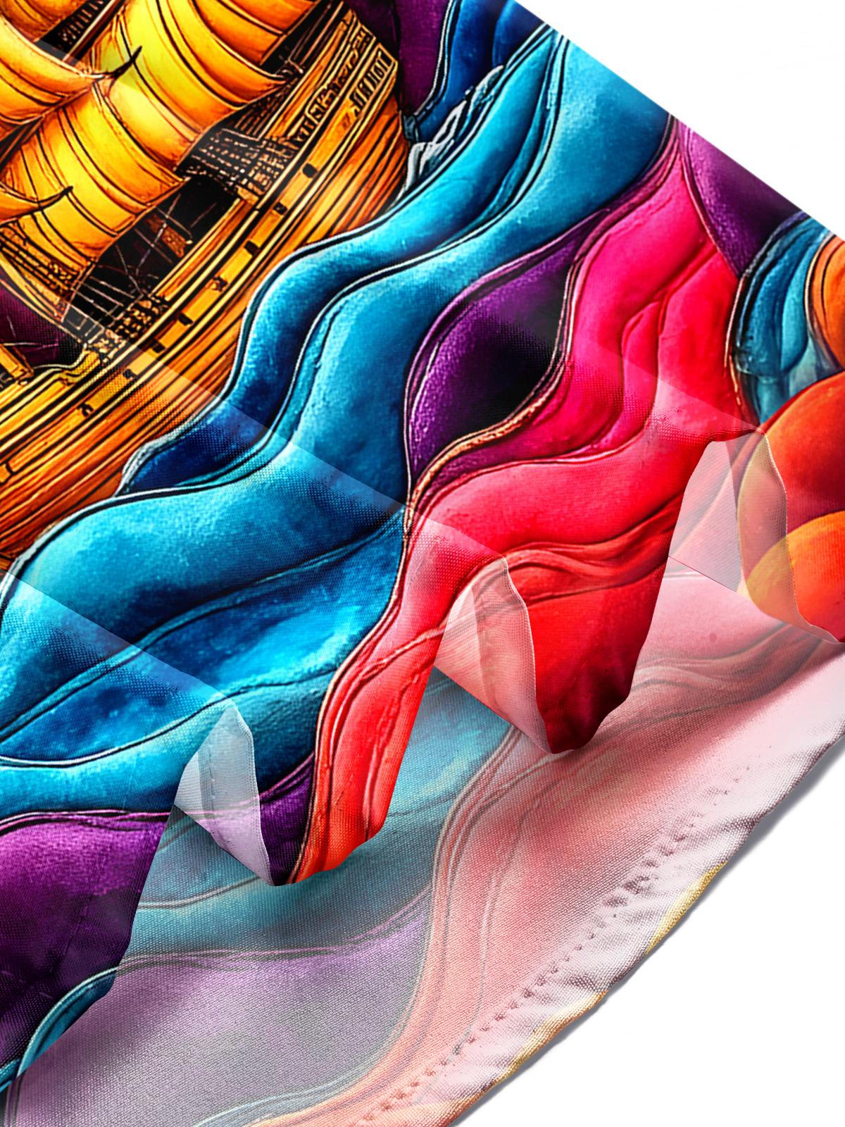 Boat Men's Pocket Short Sleeve Shirts