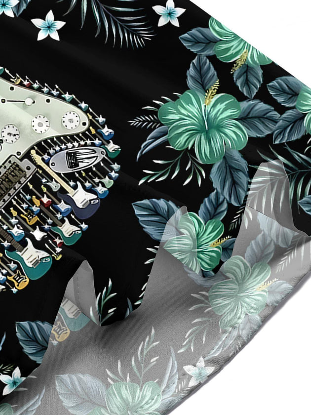 men's Hawaiian shirt tropical beach vacation