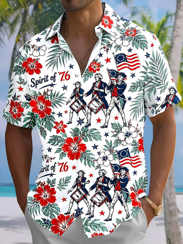 Independence Men's Pocket Short Sleeve Shirts