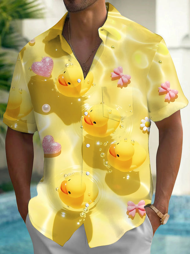 men's shirt front view