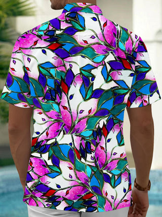 men's pocket shirt back view
