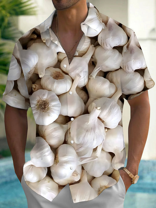 men's shirt front view