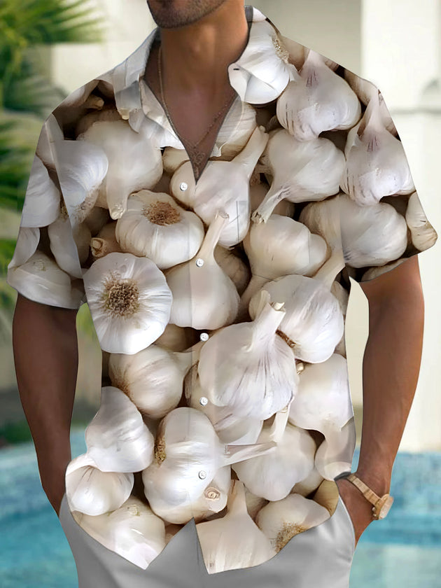 men's shirt front view